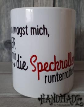 Kaffeebecher Kaffeetasse Speckrollen
